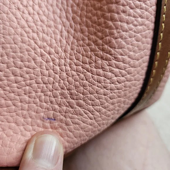 Dooney & Bourke Pink Shoulder Bag with Metallic Accents - Picture 4 of 16